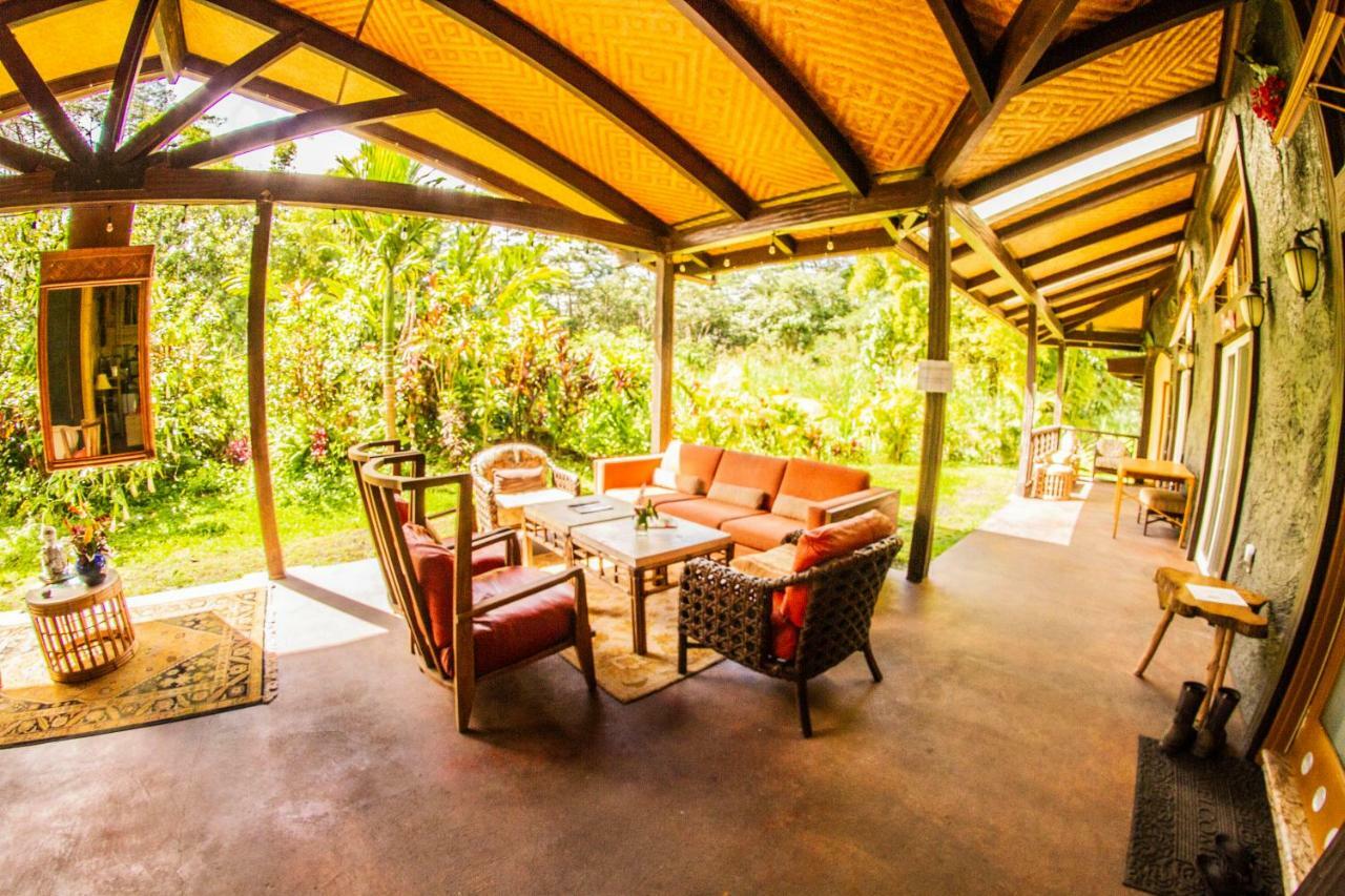Hawaiian Sanctuary Eco Retreat Center Villa Pahoa ภายนอก รูปภาพ